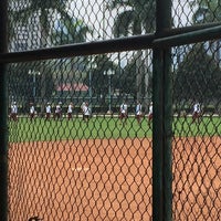 Photo taken at Lapangan Baseball &amp;amp; Softball Senayan by pras t. on 7/31/2016