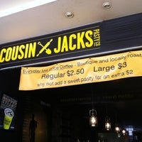 Photo taken at Cousin Jacks Pasty Co. by Wong K. on 1/22/2013