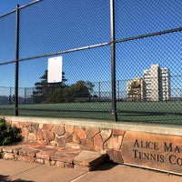 Photo taken at Alice Marble Basketball Court by Steve C. on 1/25/2019