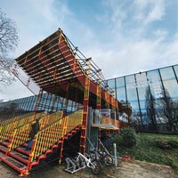 Photo taken at ADAM - Brussels Design Museum by Antonina L. on 12/24/2022