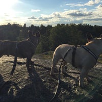 Photo taken at Linnanmäen kalliot by Hanna K. on 8/17/2016