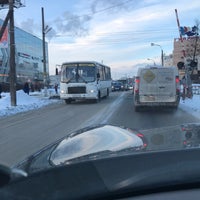 Photo taken at Переезд на Старой Деревне by Александра К. on 2/25/2017