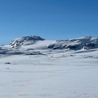 Photo taken at Hardangervidda by Arne F. on 4/27/2022