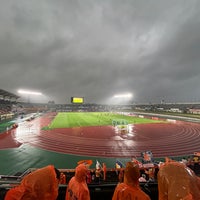 Photo taken at Toyama Stadium by いわかす on 4/24/2024