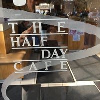 Photo taken at Half Day Cafe by Alan B. on 1/27/2016