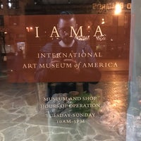 Photo taken at International Art Museum Of America by Tristan P. on 2/10/2017