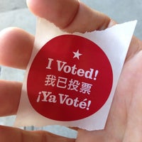 Photo taken at Voting at Garage by Richard H. on 11/6/2012