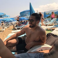 Photo taken at Cemos Beach by İrfan P. on 8/26/2019