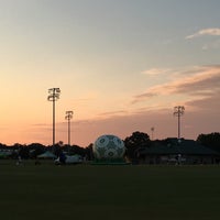 Photo taken at Lovejoy Soccer Complex by Stephen G. on 9/4/2016