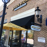 Photo taken at Which Wich? Superior Sandwiches by Stephen G. on 4/9/2017
