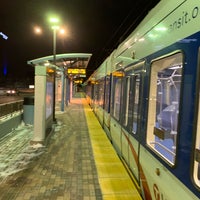 Photo taken at American Boulevard LRT Station by Stephen G. on 12/6/2018