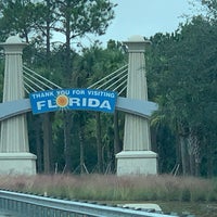 Photo taken at Florida / Georgia State Line by Stephen G. on 11/24/2018