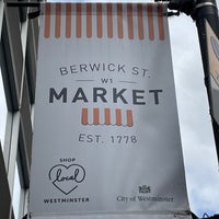 Photo taken at Berwick Street Market by Stephen G. on 7/6/2023