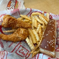 Photo taken at Raising Cane&amp;#39;s Chicken Fingers by Stephen G. on 4/22/2023