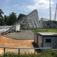 Photo taken at The Great American Scream Machine by Stephen G. on 7/27/2018