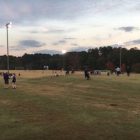 Photo taken at Rockdale Youth Soccer Association by Stephen G. on 11/5/2017