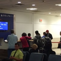 Photo taken at Gate A18 by Stephen G. on 9/24/2015