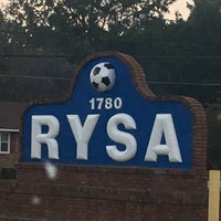 Photo taken at Rockdale Youth Soccer Association by Stephen G. on 9/29/2017