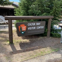 Photo taken at Colter Bay Visitor Center by Stephen G. on 5/12/2019