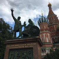 Photo taken at Monument to Minin and Pozharsky by Michael S. on 9/8/2019