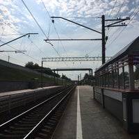 Photo taken at Ж/д платформа Речной вокзал by Michael S. on 8/9/2019
