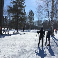 Photo taken at Лыжная База им. Алика Тульского by Michael S. on 3/17/2018