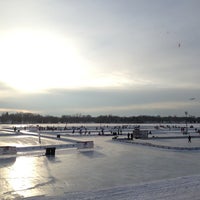 Photo taken at U.S. Pond Hockey Championship by Carson K. on 1/18/2013