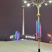 Photo taken at Мост через Кольский залив by Анастасия К. on 12/31/2021