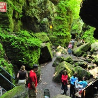 Das Foto wurde bei Scenic Caves Nature Adventures von Scenic Caves Nature Adventures am 7/14/2015 aufgenommen