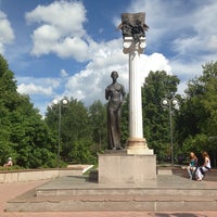 Photo taken at Памятник Студенчеству Томска by Мария Р. on 7/3/2013