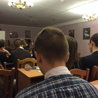 Photo taken at Гимназия № 10 by Настя П. on 1/12/2016