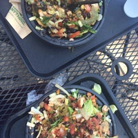 Photo taken at Moe&amp;#39;s Southwest Grill by Amanda O. on 10/16/2015