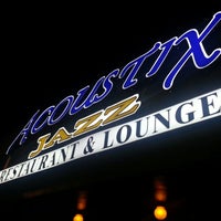 Photo taken at Acoustix Jazz Restaurant And Lounge by @taji_fit C. on 9/29/2012