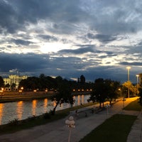 Photo taken at Goce Delcev Bridge by Vladimir K. on 6/17/2020