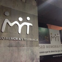 Photo taken at Museo Memoria y Tolerancia by Fábio G. on 3/19/2015