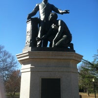 Photo taken at Emancipation Monument by Andrew R. on 2/12/2013