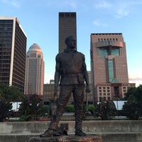 Photo taken at Belvedere/Riverfront Plaza by Andrew R. on 8/10/2016