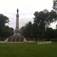 Photo taken at Oak Woods Cemetery by Andrew R. on 6/22/2014