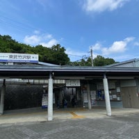 Photo taken at Tobu-Takezawa Station (TJ34) by みきてぃ on 6/26/2021