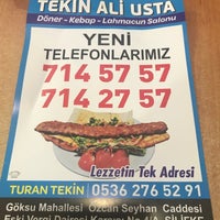 Photo taken at Tekin Ali Usta by TC Orkan T. on 9/4/2018