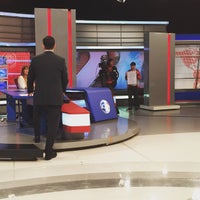 Photo taken at América TV by Antonio S. on 5/8/2015
