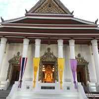Photo taken at Wat Makutkasatriyaram by Vipaporn V. on 11/1/2023