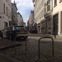 Photo taken at Rue Philippe de Champagnestraat by Caroline P. on 8/13/2016
