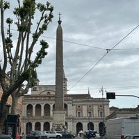 Photo taken at Obelisco Lateranense by Robert H. on 5/18/2023
