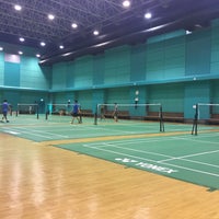 Photo taken at RBSC Badminton Court by Rujires V. on 1/3/2017