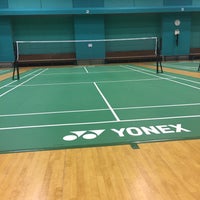 Photo taken at RBSC Badminton Court by Rujires V. on 1/7/2017