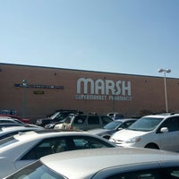 Photo taken at Marsh Supermarket by Johnny S. on 3/28/2013