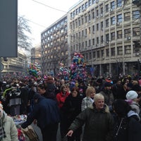 Photo taken at Ulica otvorenog srca by Deki I. on 1/1/2013