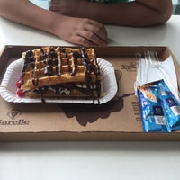 Photo taken at Zıkkım Waffle by Ece V. on 8/24/2015