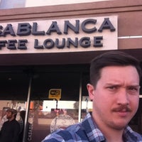 Снимок сделан в Casablanca Coffee Lounge пользователем allen d. 1/8/2013